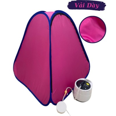 Bộ lều xông hơi và nồi xông hơi 3 lít hồng