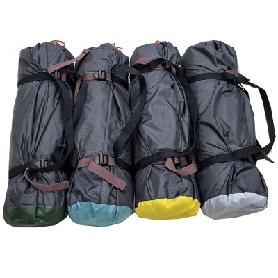 Lều vintage home 2-3P màu xanh vàng