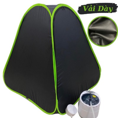 Bộ lều xông hơi và nồi xông hơi 4 lít Xanh Đen